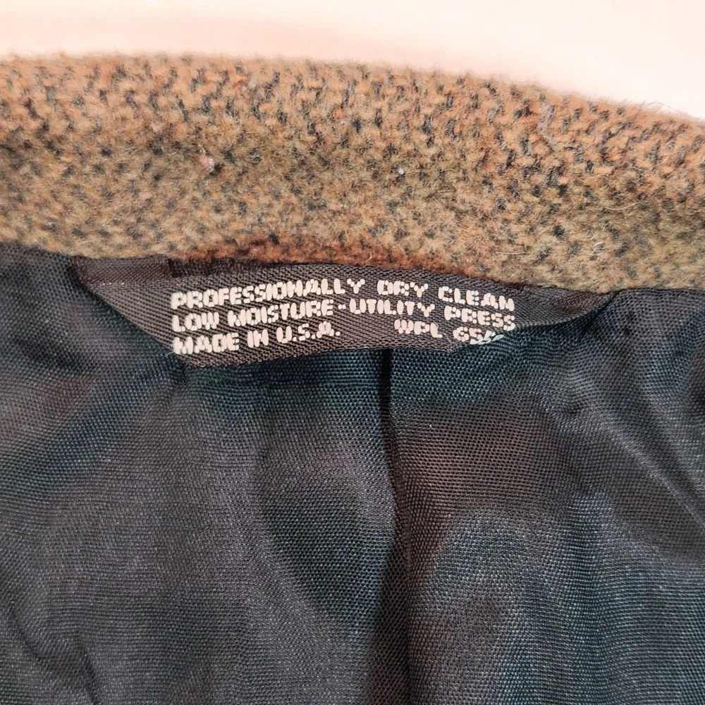 Vintage Falcone 44L Southwestern Blazer Wool USA Union Made Western 90s